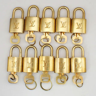 Louis Vuitton Cadenas Bag Charm Gold-plated