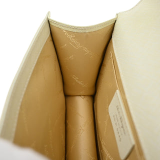 Salvatore Ferragamo Gancini Shoulder Bag Leather