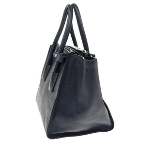 Prada Tassel Twin Pocket Tote City Calf