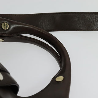 Bvlgari Chandra Hobo Canvas and Leather