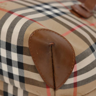 Burberry Nova Check Tote Canvas and Leather