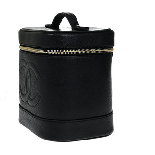 Chanel Vintage Timeless Vanity Case Caviar