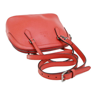 Gucci Web Convertible Dome Satchel Leather
