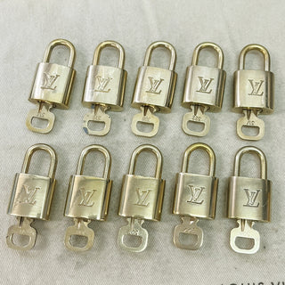 Louis Vuitton Cadenas Bag Charm Gold-plated