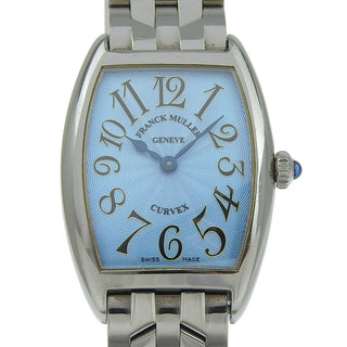 Franck Muller Cintree Curvex Quartz Watch Stainless Steel