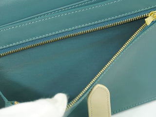 Celine Strap wallet Triomphe coated canvas