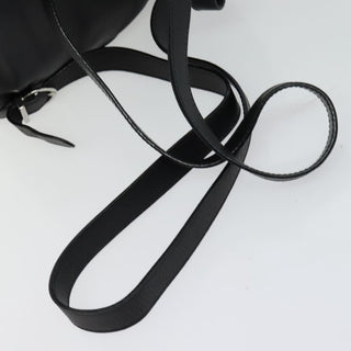 Salvatore Ferragamo Gancini Flap Drawstring Backpack Leather