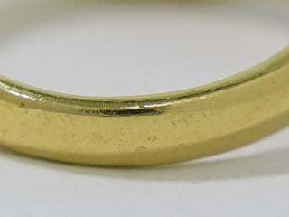 Celine Macadam Logo Ring Yellow Gold with Diamonds