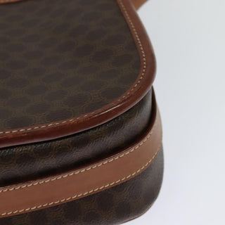 Celine Macadam Shoulder Bag PVC Leather