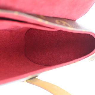 Louis Vuitton Sonatine Handbag Monogram Canvas