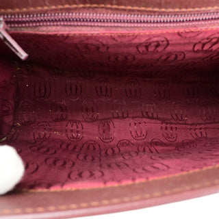 cartier Must de cartier 2C logo Hand Bag Leather