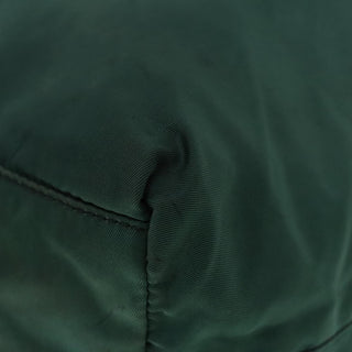 Prada Grommet Lock Flap Chain Shoulder Bag Leather