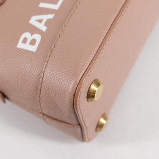Balenciaga Logo Ville Bag Leather