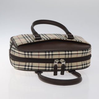 Burberry Nova Check Bowling Bag Canvas