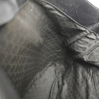 Gucci Sherry bamboo Shoulder Bag Canvas