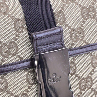 Gucci Buckle Belt Bag GG Canvas