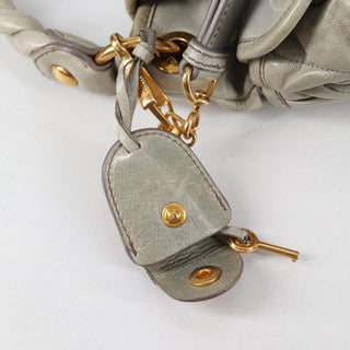 Miu Miu Coffer Hobo Matelasse Leather