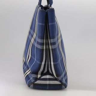 Burberry Nova Check Tote canvas check pattern