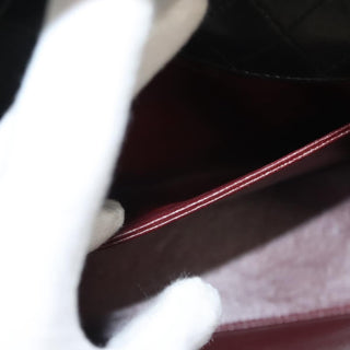 Chanel Vintage Trapezoid CC Flap Bag Leather