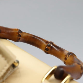 Gucci Vintage Bamboo Backpack Patent