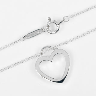 Tiffany & Co. Sentimental Heart Necklace Silver 925
