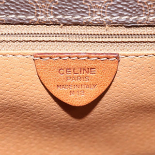 Celine Macadam Shoulder Bag PVC Leather
