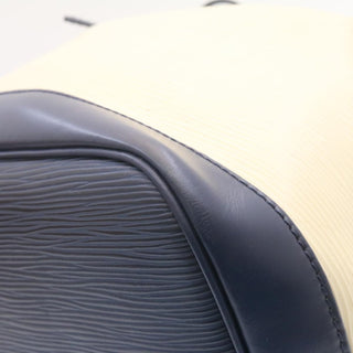 Louis Vuitton Petit Noe Handbag Two Tone Epi Leather