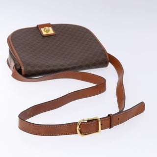 Celine Macadam Shoulder Bag PVC Leather