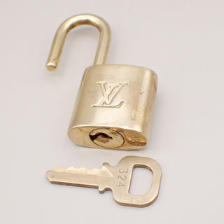 Louis Vuitton Cadenas Bag Charm Gold-plated