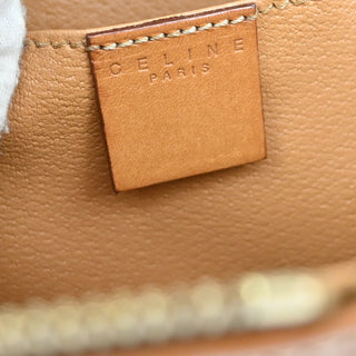 Celine Vintage Macadam Shoulder Bag Canvas