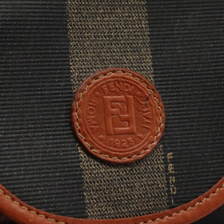 Fendi Pequin Front Pocket Backpack Coated Canvas