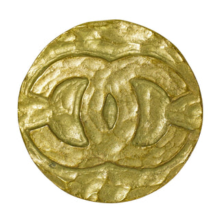 Chanel CC Brooch Metal
