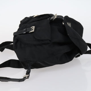 Prada Double Front Pocket Backpack Tessuto
