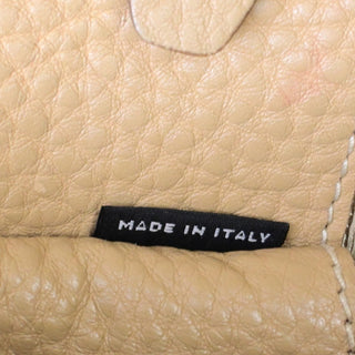 Prada Front Pocket Wing Convertible Tote Vitello Daino