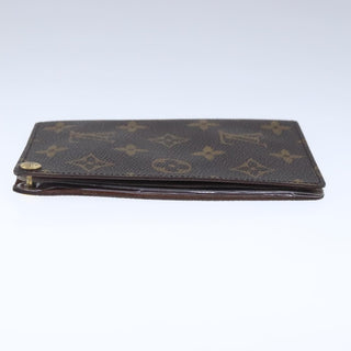 Louis Vuitton Porte Cartes Pression Card Case Monogram Canvas