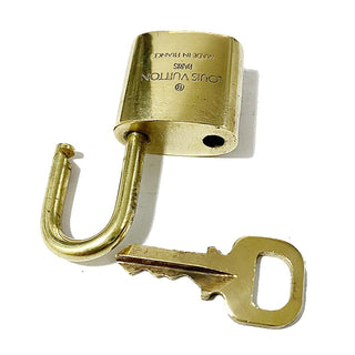 Louis Vuitton Cadenas Bag Charm Gold-plated