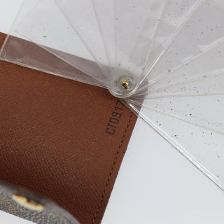 Louis Vuitton Porte Cartes Pression Card Case Monogram Canvas