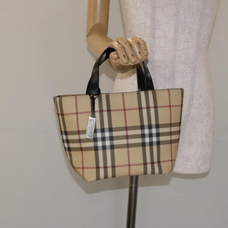 Burberry Nova Check Tote canvas check pattern