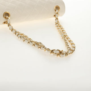 Chanel Vintage Classic Double Flap Bag Quilted Lambskin