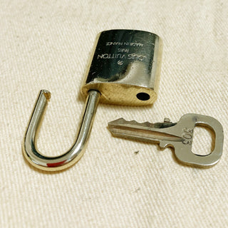 Louis Vuitton Cadenas Bag Charm Gold-plated