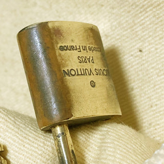 Louis Vuitton Cadenas Bag Charm Gold-plated
