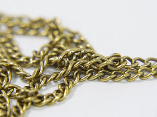 Chanel Vintage CC Pendant Metal with Faux Pearls