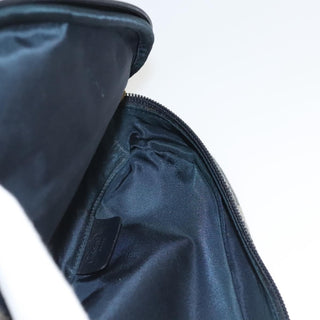 Christian Dior Saddle Zip Pouch Diorissimo Canvas