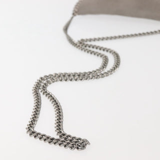 Stella McCartney Falabella Fold Over Flap Crossbody Bag Shaggy Deer