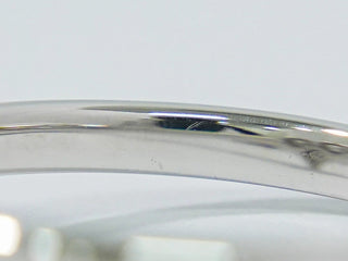 Tiffany & Co. Sentimental Heart Charm Ring Platinum with Pave Diamonds