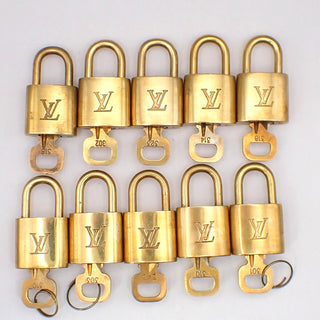 Louis Vuitton Cadenas Bag Charm Gold-plated