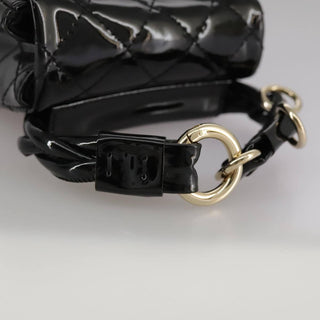 Chanel Reissue 2.55 Ankle Wrist Flap Bag Quilted Patent