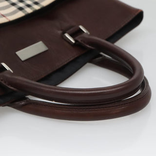 Burberry Nova Check Tote Nylon