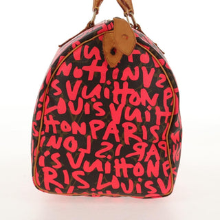 Louis Vuitton Speedy Handbag Limited Edition Monogram Graffiti