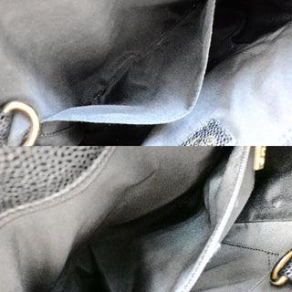 Chanel Petite Shopping Tote Quilted Calfskin